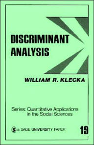 Title: Discriminant Analysis, Author: William R. Klecka