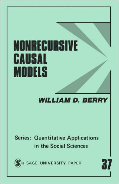 Nonrecursive Causal Models / Edition 1