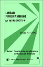Linear Programming: An Introduction