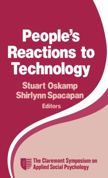 People's Reactions to Technology: In Factories, Offices, and Aerospace / Edition 1