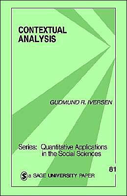 Contextual Analysis / Edition 1