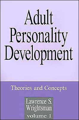 Adult Personality Development: Volume 1: Theories and Concepts / Edition 1