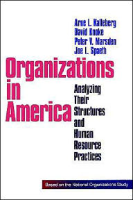Title: Organizations in America: Analysing Their Structures and Human Resource Practices / Edition 1, Author: Arne L Kalleberg