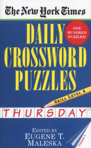 Title: The New York Times Daily Crossword Puzzles: Thursday, Volume 1: Skill Level 4, Author: New York Times