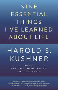 Title: Nine Essential Things I've Learned About Life, Author: Harold S. Kushner