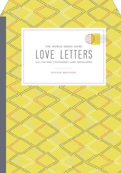 The World Needs More Love Letters All-in-One Stationery and Envelopes