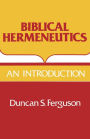 Biblical Hermeneutics