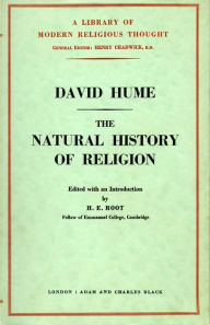 Title: The Natural History of Religion / Edition 1, Author: David Hume