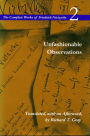 Unfashionable Observations: Volume 2 / Edition 1