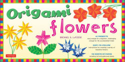Alternative view 1 of Origami Flowers Kit: Fold Lovely Daises, Lilies, Lotus Flowers and More!: Kit with 2 Origami Books, 41 Projects and 98 Origami Papers