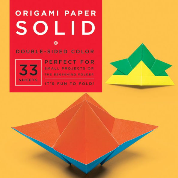 Origami Paper - Solid Colors - 6 3/4" - 33 Sheets: Tuttle Origami Paper: High-Quality Origami Sheets Printed with 8 Different Colors: Instructions for 6 Projects Included