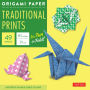 Origami Paper - Traditional Prints - 8 1/4 - 49 Sheets: Tuttle Origami Paper: Large Origami Sheets Printed with 6 Different Patterns: Instructions for 6 Projects Included