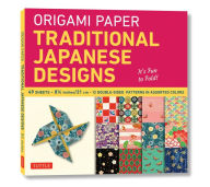 Title: Origami Paper - Traditional Japanese Designs - Large 8 1/4