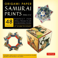 Title: Origami Paper - Samurai Prints - Small 6 3/4