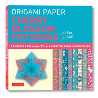 Title: Origami Paper- Cherry Blossom Prints- Small 6 3/4 48 sheets: Tuttle Origami Paper: Origami Sheets Printed with 8 Different Patterns: Instructions for 5 Projects Included, Author: Tuttle Studio