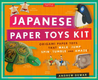 Title: Japanese Paper Toys Kit: Origami Paper Toys that Walk, Jump, Spin, Tumble and Amaze!, Author: Andrew Dewar