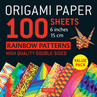 Origami Paper Rainbow Patterns 6