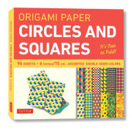 Title: Origami Paper - Circles and Squares 6 inch - 96 Sheets: Tuttle Origami Paper: Origami Sheets Printed with 12 Different Patterns: Instructions for 6 Projects Included, Author: Tuttle Studio