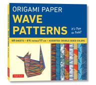 Title: Origami Paper - Wave Patterns - 6 3/4 inch - 48 Sheets: Tuttle Origami Paper: Origami Sheets Printed with 8 Different Designs: Instructions for 8 Projects Included, Author: Tuttle Studio