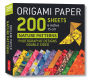 Origami Paper 200 sheets Nature Patterns 6 (15 cm): Tuttle Origami Paper: Double Sided Origami Sheets Printed with 12 Different Designs (Instructions for 6 Projects Included)