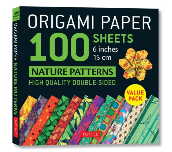 Origami Paper 100 sheets Nature Patterns 6