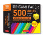 Origami Paper 500 sheets Rainbow Colors 4