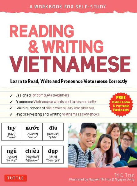 Reading & Writing Vietnamese: A Workbook for Self-Study: Learn to Read, Write and Pronounce Vietnamese Correctly (Online Audio & Printable Flash Cards)