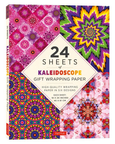 Kaleidoscope Gift Wrapping Paper - 24 sheets: 18 x 24" (45 x 61 cm) Wrapping Paper