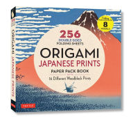 Books google free download Origami Japanese Prints Paper Pack Book: 256 Double-Sided Folding Sheets with 16 Different Japanese Woodblock Prints with solid colors on the back (Includes Instructions for 8 Models) 9780804854900