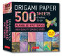 Origami Paper 500 sheets Marbled Patterns 6