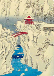 Free pdf books direct download Hiroshige Snow on Mt Haruna Dotted Hardcover Journal: Blank Notebook with Ribbon Bookmark by Tuttle Studio, Tuttle Studio 