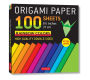 Origami Paper 100 sheets Rainbow Colors 8 1/4