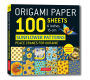 Origami Paper 100 Sheets Sunflower Patterns 6
