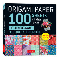 Title: Origami Paper 100 Sheets Chiyogami 6 (15 cm): Tuttle Origami Paper: Double-Sided Origami Sheets Printed with 12 Different Patterns (Instructions for 5 Projects Included), Author: Tuttle Studio