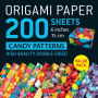 Origami Paper 200 sheets Candy Patterns 6 (15 cm): Tuttle Origami Paper: Double Sided Origami Sheets Printed with 12 Different Designs (Instructions for 6 Projects Included)