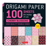 Title: Origami Paper 100 sheets Cherry Blossoms 8 1/4