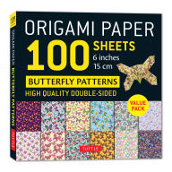 Title: Origami Paper 100 Sheets Butterfly Patterns 6