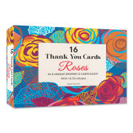 Title: 16 Thank You Cards, Roses: 4 1/2 X 3 Inch Blank Cards in 8 Lovely Designs (2 Each) with 16 Envelopes, Author: Tuttle Studio