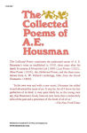 Alternative view 2 of The Collected Poems of A. E. Housman
