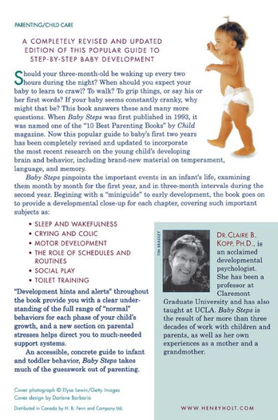 Baby Steps, Second Edition: A Guide to Your Child's Social, Physical, and Emotional Development the First Two Years