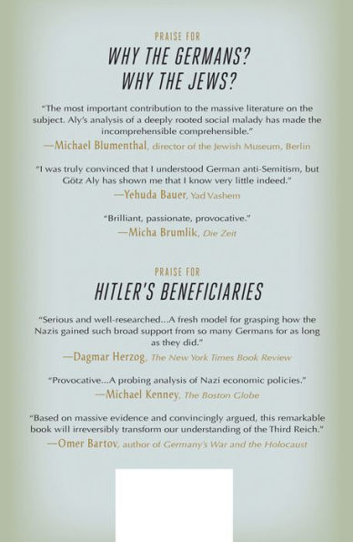 Why the Germans? Why the Jews?: Envy, Race Hatred, and the Prehistory of the Holocaust