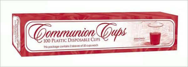 Communion Cups - Plastic Cups (Box of 100): Stackable / Smooth Rim / Ultra-Clear / Recyclable