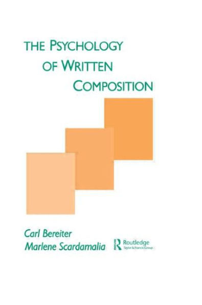 The Psychology of Written Composition / Edition 1