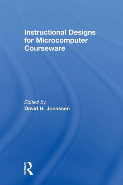 Instruction Design for Microcomputing Software / Edition 1