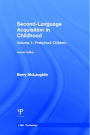 Alternative view 2 of Second Language Acquisition in Childhood: Volume 1: Preschool Children / Edition 1