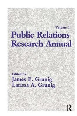 Public Relations Research Annual: Volume 1