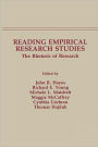 Reading Empirical Research Studies: The Rhetoric of Research / Edition 1