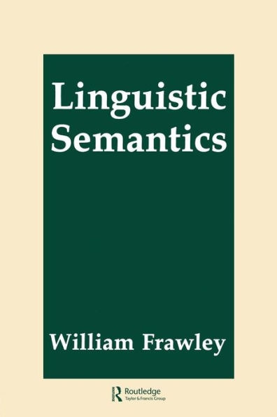 Linguistic Semantics / Edition 1