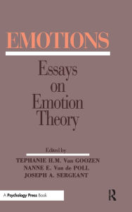 Title: Emotions: Essays on Emotion Theory / Edition 1, Author: Stephanie H.M. van Goozen