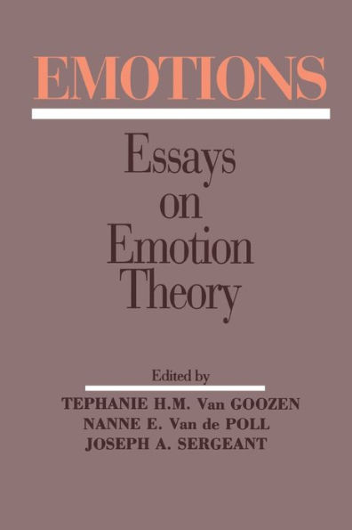 Emotions: Essays on Emotion Theory